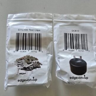 Edge-On-Up vorgespannte Testclips DTC100 100 Stück + Halter
