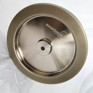 CBN Rad 400 Grit 250x50x12mm gerundete Kanten 1,5mm