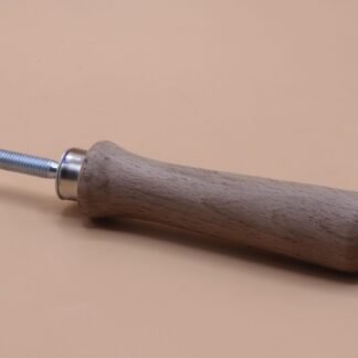 Holzgriff für Lederblock