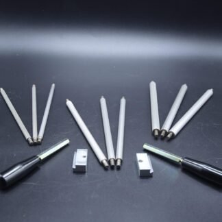 Schleifstäbe Set 400-800-1200 Grit in 6mm, 8mm und 10mm mit Handgriff und Adapter