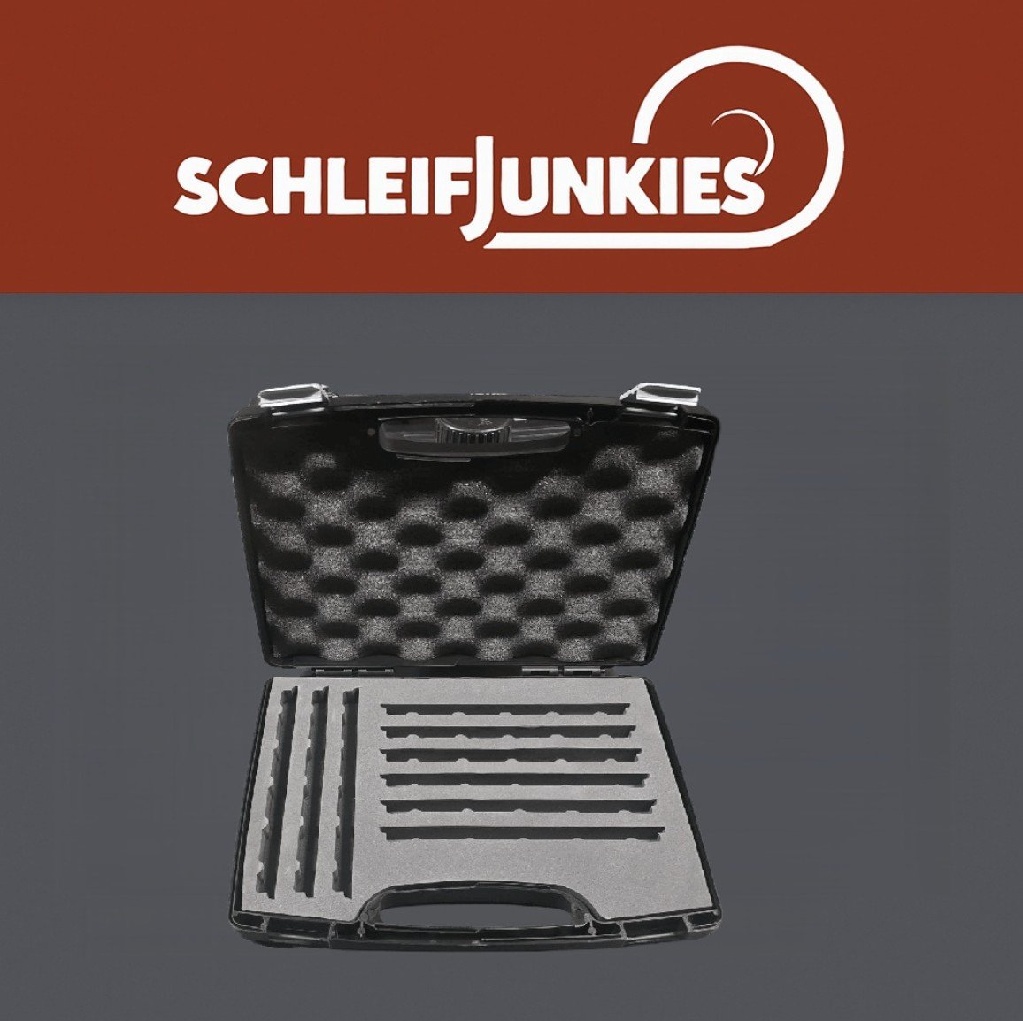 Koffer für eure Schleifsteine 9 Stück 160x25