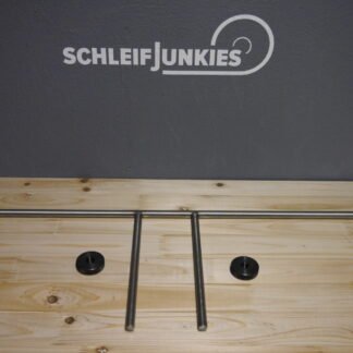 Toolbar SchleifJunkies Edition 65cm doppelseitig (incl. 2 Rändelmuttern)