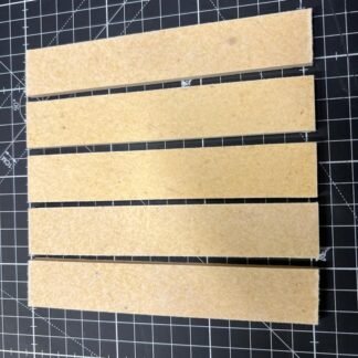 Filzstreifen Ersatzteil Set 150x25x6mm 5 Stück
