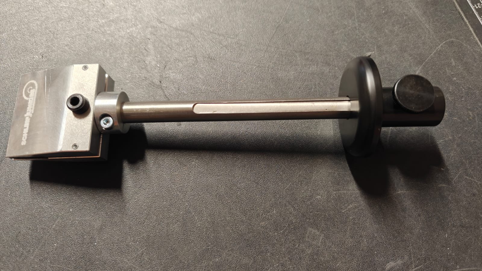 Klammer extra lang 16,5 cm Schaft (beidseitig schließend, zentriertes Einspannen des Messers)20