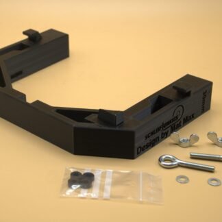 Wassertroghalter (30mm) für Tormek T8 Leder-Radseite in Verbindung mit Adapter 2. Wheel